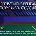 if a game is postponed what happens to my bet